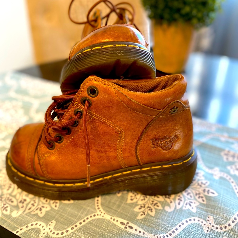 Doc Martens vintage brown chunky boot